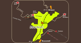 Harta Predeal - Pensiunea Speranta